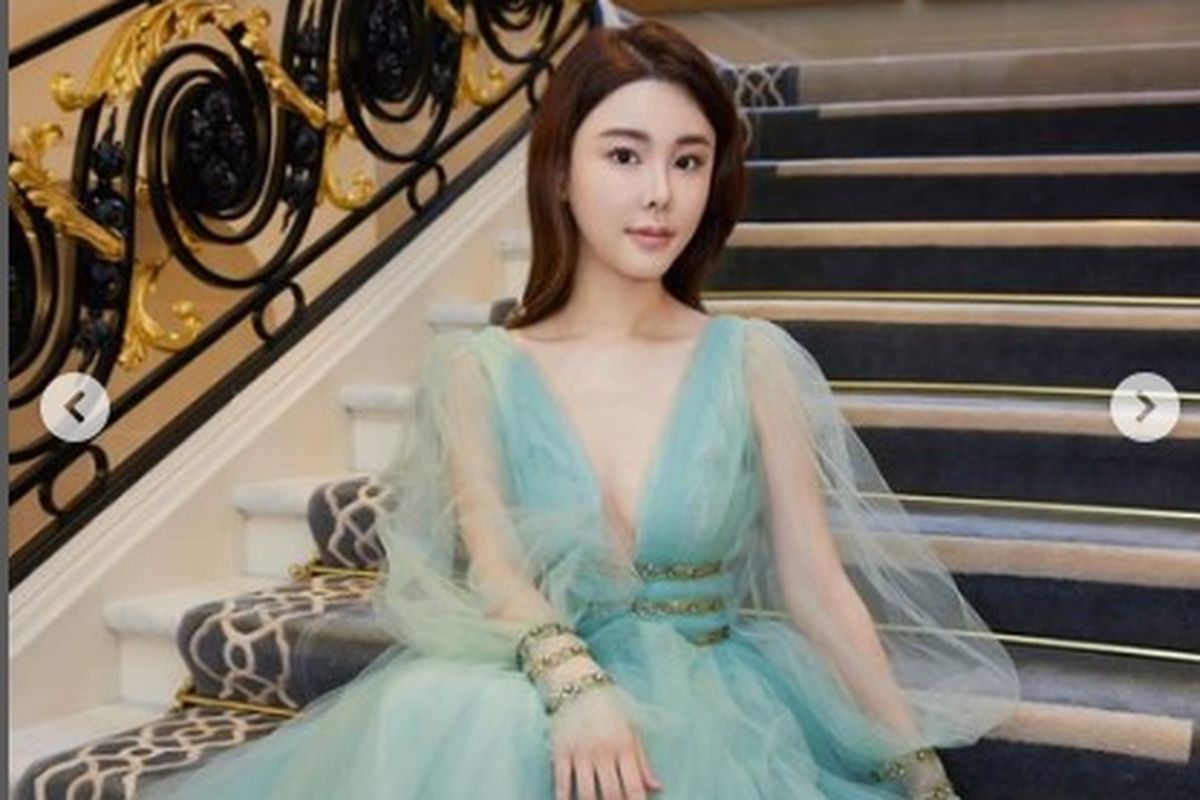 Tangkapan layar dari akun Instagram model Hong Kong, Abby Choi. Jenazah Abby Choy ditemukan di sebuah rumah di desa.