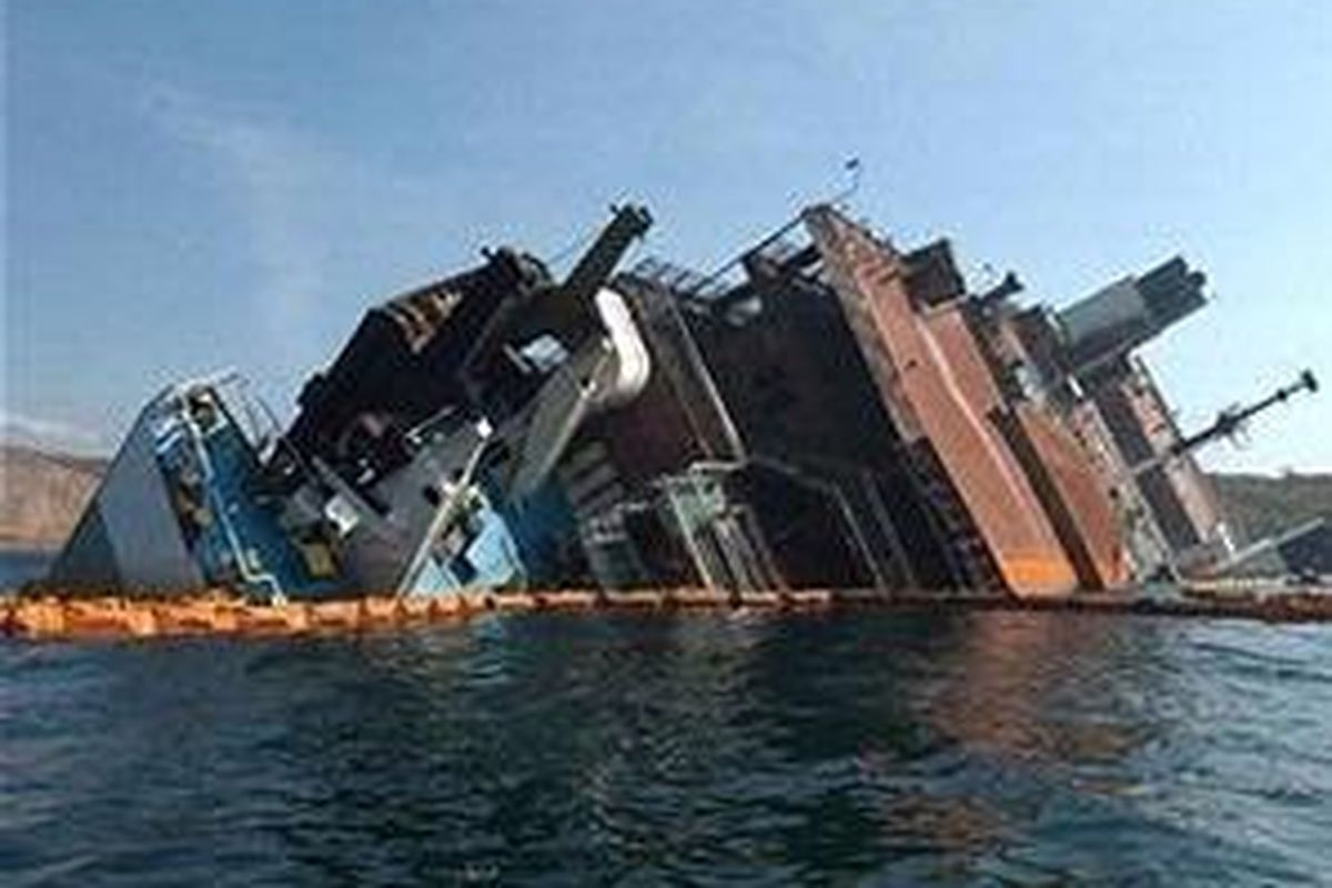 Ilustrasi:Feri tenggelam