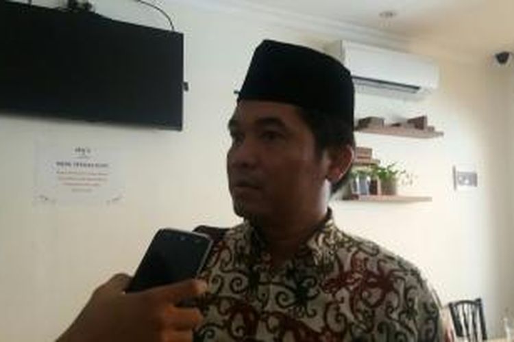 Pengamat politik Lingkar Madani Indonesia (LIMA), Ray Rangkuti usai acara diskusi di kawasan Menteng, Jakarta Pusat, Senin (26/10/2015)