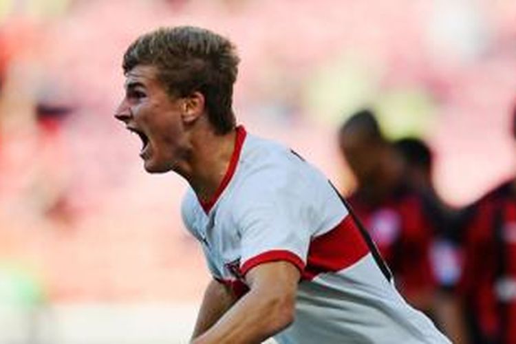 Pemain muda VfB Stuttgart, Timo Werner.