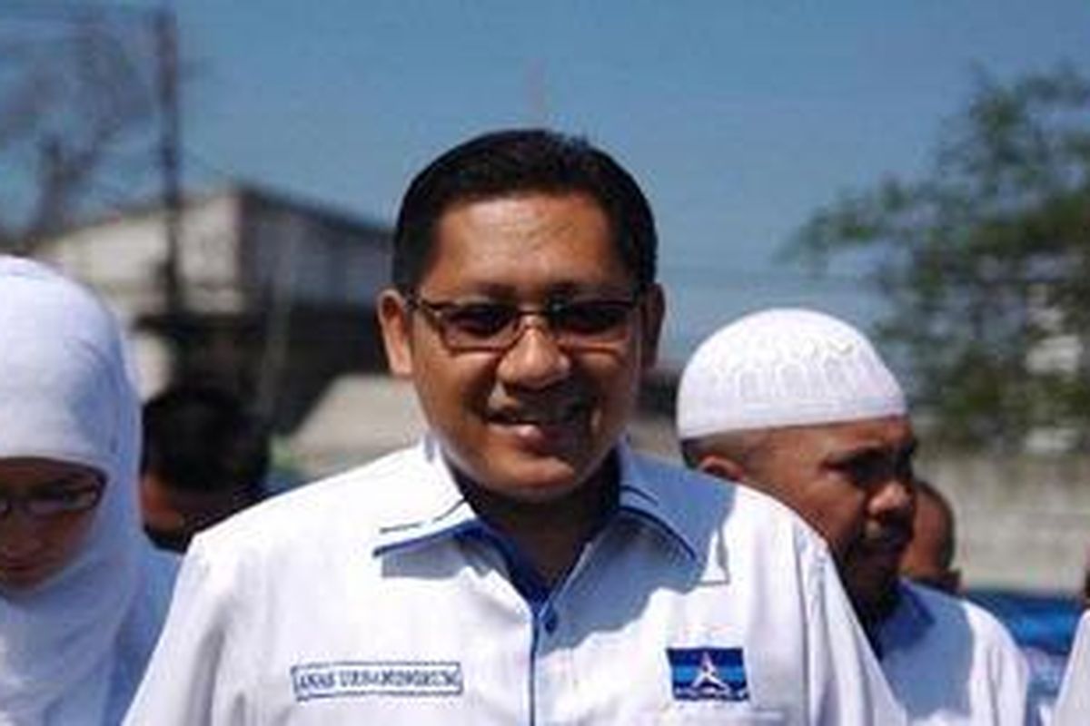 Ketua Umum Partai Demokrat, Anas Urbaningrum.