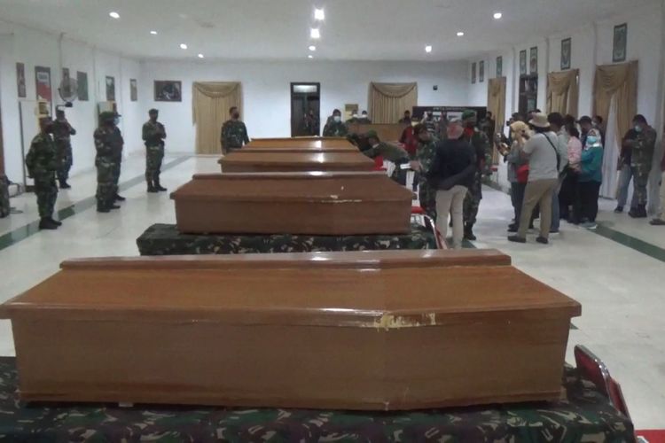 Empat jenazah disemayamkan di Aula Makorem 181 PVT
