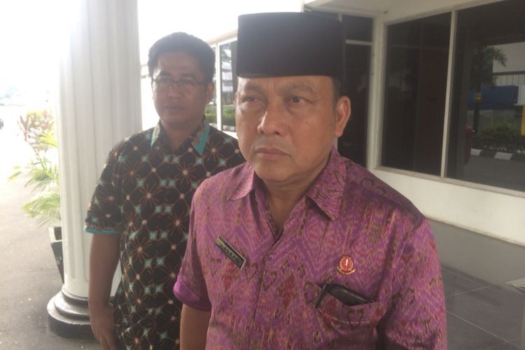  Kepala Pusat Penerangan Kejaksaan Agung Mukri Kantor Kejaksaan Agung, Jakarta, Jumat (23/11/2018).