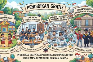 Wacana Sekolah Gratis Meluas, Kuliah Gratis di PTN Bakal Menyusul?