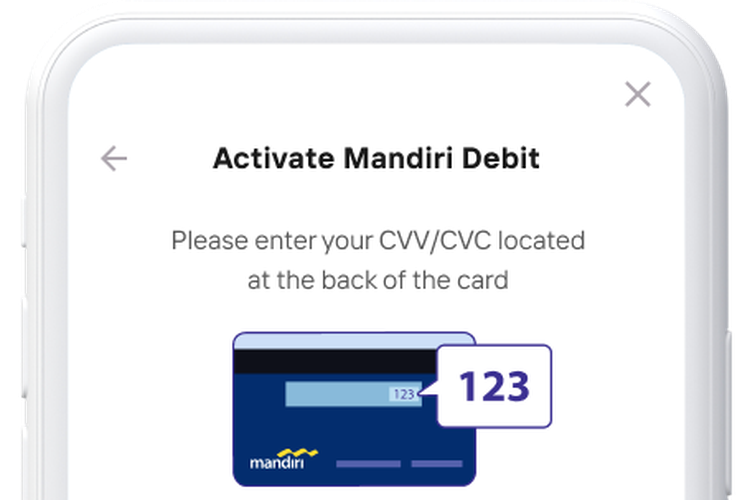 Cara mengaktifkan ATM Mandiri yang baru dibuat.