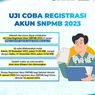 Cara Uji Coba Registrasi Akun SNPMB 2023 bagi Siswa dan Sekolah