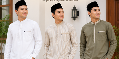 Rekomendasi Baju Koko Pria Lengan Pendek, Nyaman Dipakai Seharian dan Tetap Stylish