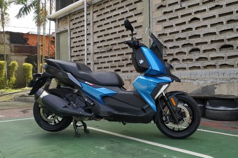 Merasakan Fitur Skutik Premium BMW C400X