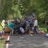 Kecelakaan Maut Pikap Terbalik di Bondowoso, Angkut 27 Orang hingga Sopir Tak Miliki SIM