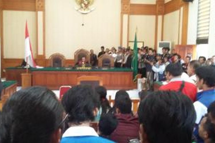 Sidang Praperadilan pembunuhan Engeline di PN Denpasar 