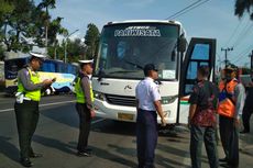 Kemenhub Tilang Belasan Bus Pariwisata Tak Layak Jalan di Borobudur