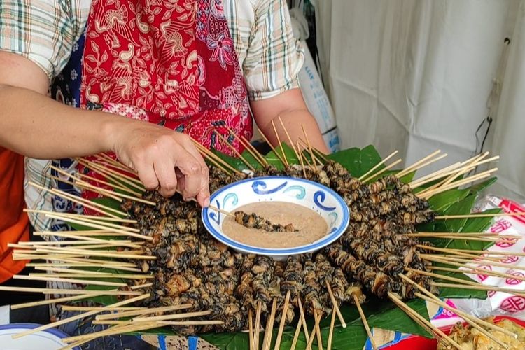 KULINER KHAS: Sajian keong kuliner khas Festival Megengan menyambut bulan Ramadhan di Kabupaten Demak, Senin (11/3/2024). 