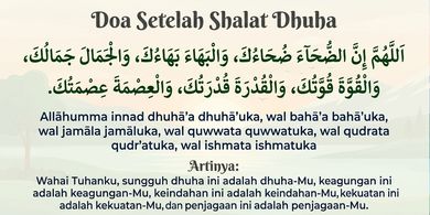 Doa Setelah Shalat Dhuha: Arab, Latin, dan Artinya