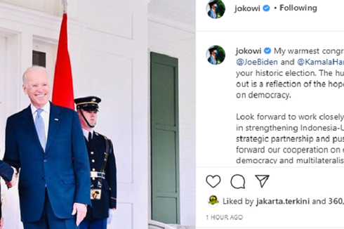 Indonesia Highlights: President Jokowi Congratulates US President-Elect Joe Biden | Jakarta to Extend Transitory Large-Scale Social Distancing to 22 November | Lava Sighted on Mount Merapi, Indonesia’s Most Active Volcano