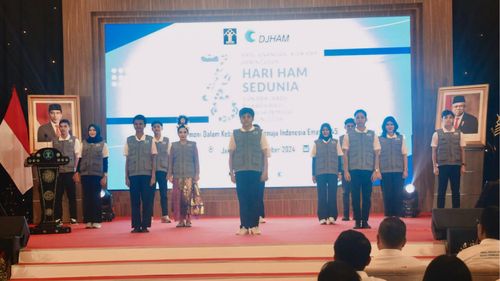 Jelang Pilkada 2024, Kemenkumham Ajak Generasi Muda Deklarasikan Pilkada Ramah HAM