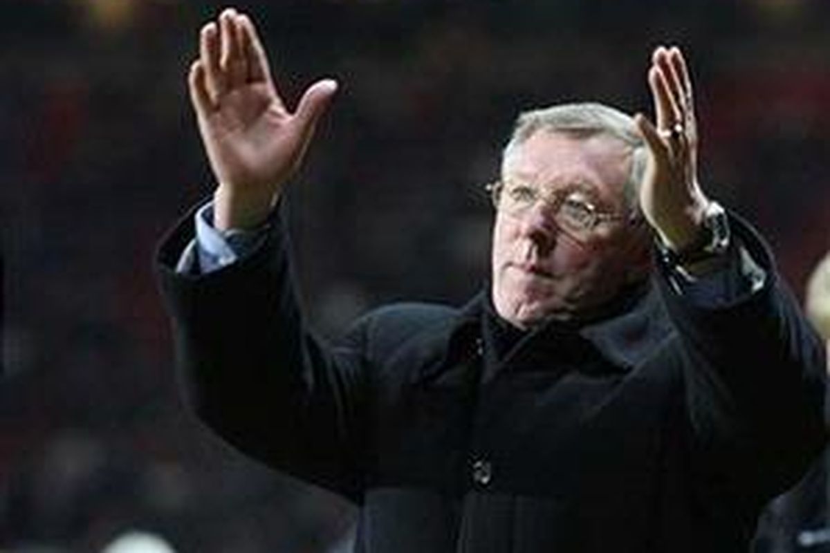 Sir Alex Ferguson.