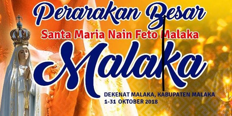 Perarakan Besar Santa Maria Nain Feto Malaka