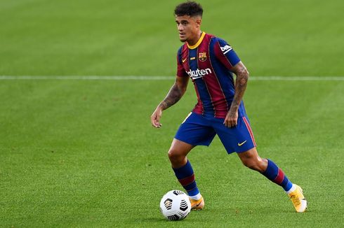 Butuh Tindakan Operasi, Barcelona Konfirmasi Cedera Lutut Coutinho 