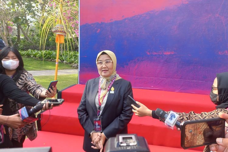 Direktur Jenderal Binwasnaker & K3, Haiyani Rumondang setelah 2022 G20 OSH Network Annual Meeting 