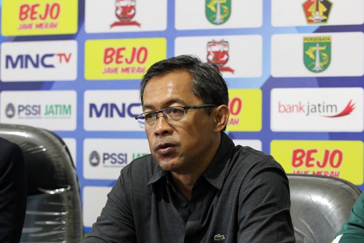 Pelatih Persebaya Surabaya untuk musim 2020, Aji Santoso.