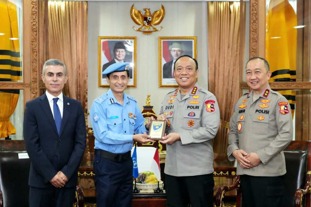 Polri-PBB Lanjutkan Kerja Sama soal Misi Perdamaian, Prioritaskan  Keselamatan Personel