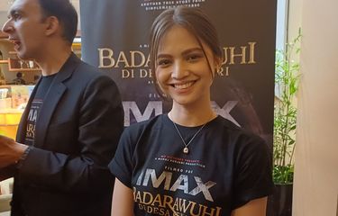 Maudy Effrosina mengungkapkan pengalaman syuting pertamanya dengan kamera yang diverifikasi IMAX.