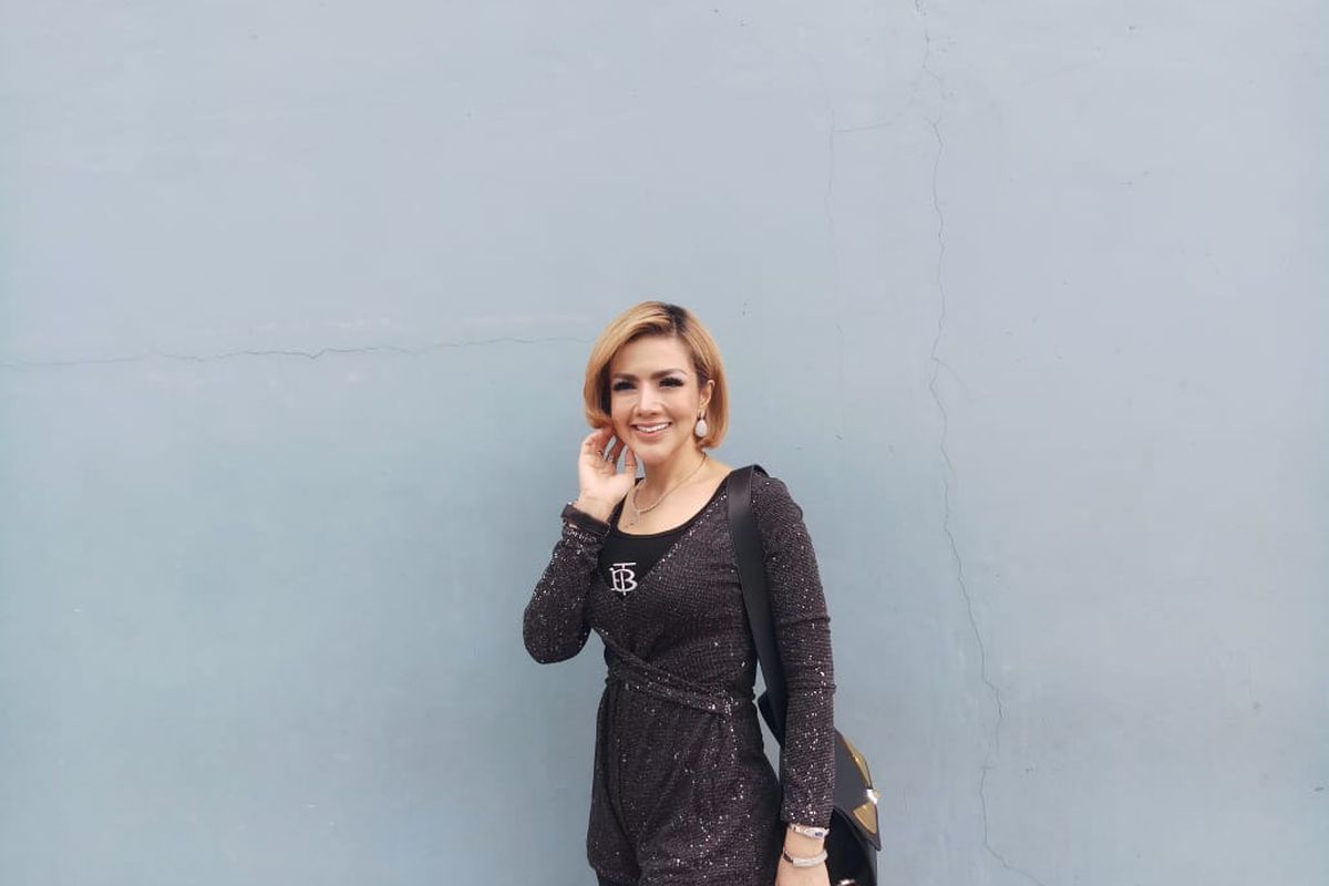 Artis Barbie Kumalasari saat ditemui di kawasan Tendean, Jakarta Selatan, Rabu (15/1/2020).