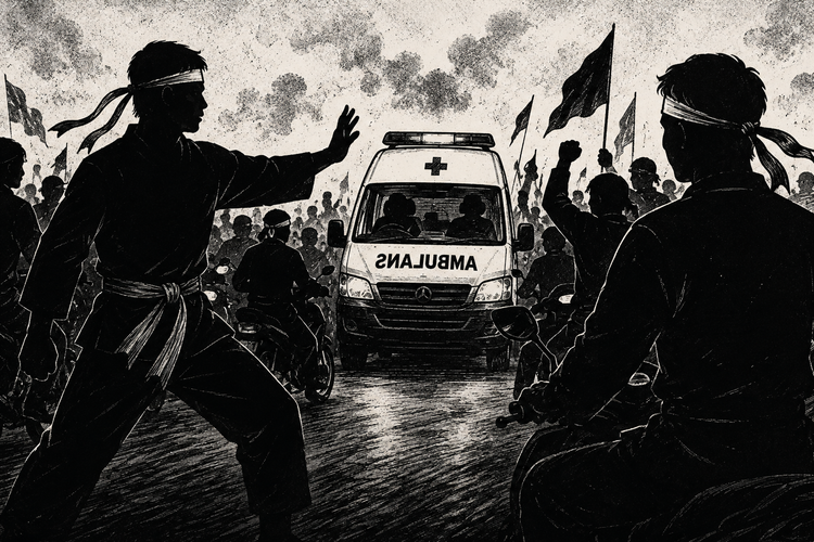 Perguruan Silat Heran Jadi Sorotan Usai Pasien Meninggal akibat Ambulans Terhambat Konvoi di Karanganyar