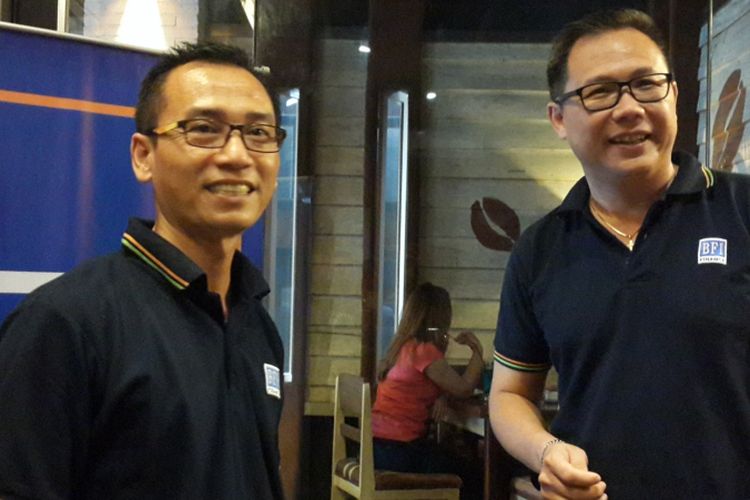 Regional Manager BFI Finance Wilayah Jawa Timur 1, Tan Eng Han (kanan) saat ditemui di Kota Malang, Senin (24/9/2018)