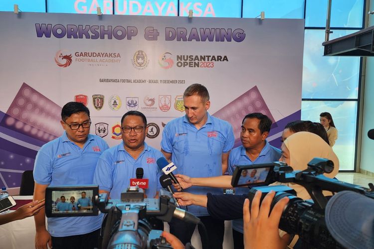 Nusantara Open 2023 siap bergulir di Komplek Garudayaksa Football Academy pada 14-21 Desember 2023.