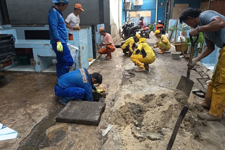 Sehari Sebelum Diresmikan Pramono, Penataan Lokbin Kramat Jati Jaktim Dikebut