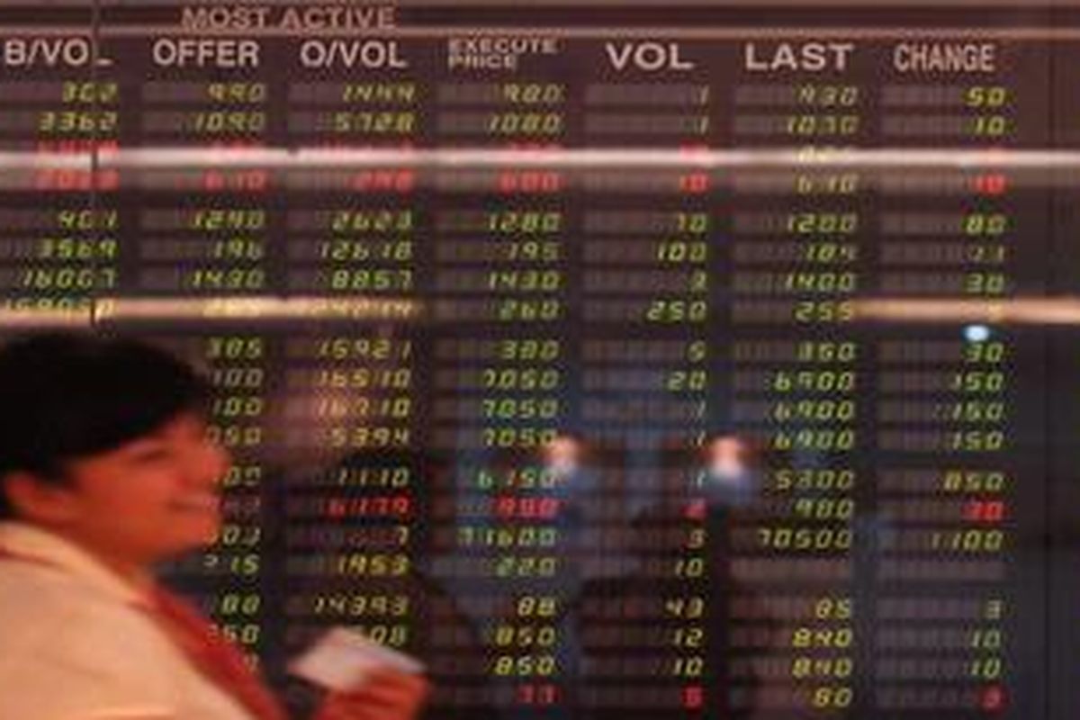 Ilustrasi pasar modal