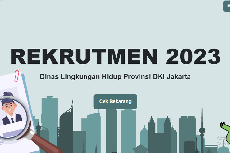Rekrutmen PJLP di Dinas Lingkungan Hidup DKI Jakarta tahun anggaran 2023