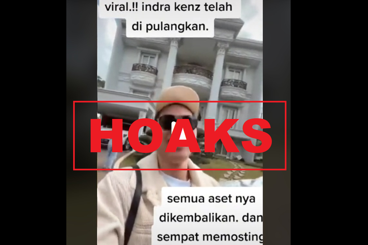 Hoaks, Indra Kenz dipulangkan dan asetnya dikembalikan