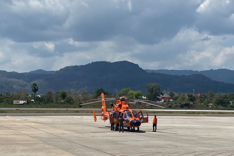 Hari Kedua Pascagempa M 7,7 Flores, Basarnas Kerahkan Helikopter Pantau Wilayah Terdampak