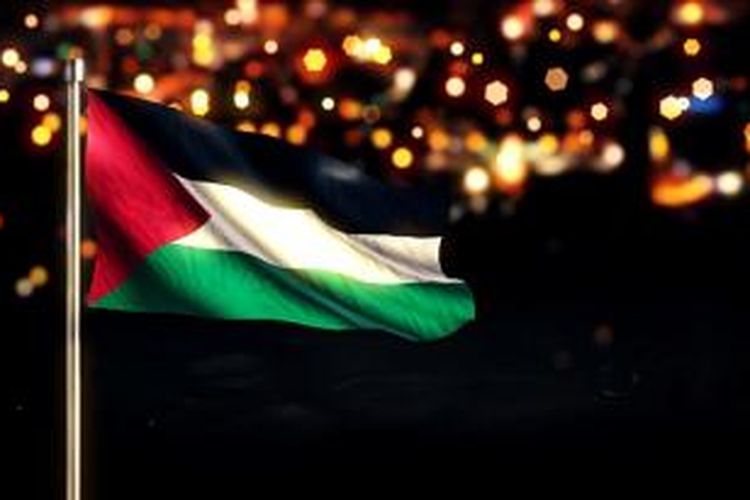 Bendera Palestina.