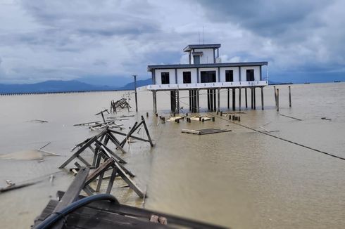 Jembatan Menuju Pos Pantau TNI AL di Pulau Sebatik Ambruk, DPRD Desak Segera Bangun Ulang