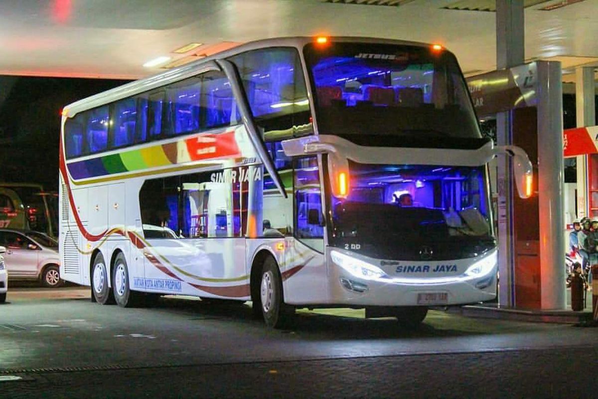 Bus AKAP PO Sinar Jaya