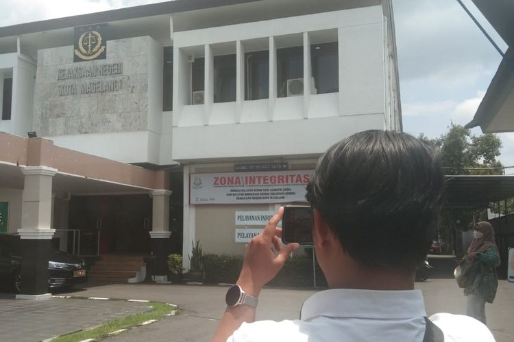 Kantor Kejaksaan Negeri Kota Magelang, Selasa (20/2/2024).