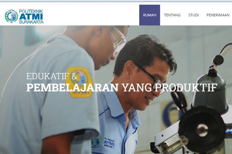 Politeknik ATMI Surakarta yang masih membuka PMB 2023.