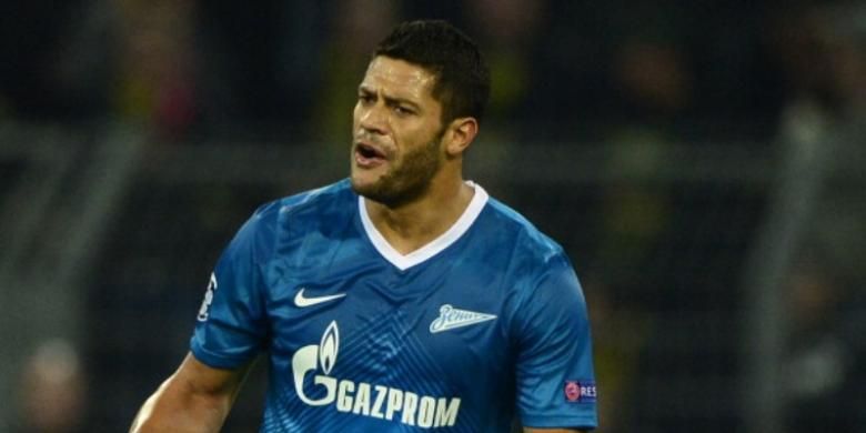 Striker Zenit Saint Petersburg, Hulk.