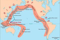 Apa Itu Cincin Api Pasifik yang Membuat Wilayah Indonesia Sering Gempa?