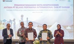 PT Kilang Pertamina Internasional dan PT Garam Perkuat Sinergi Hilirisasi Garam