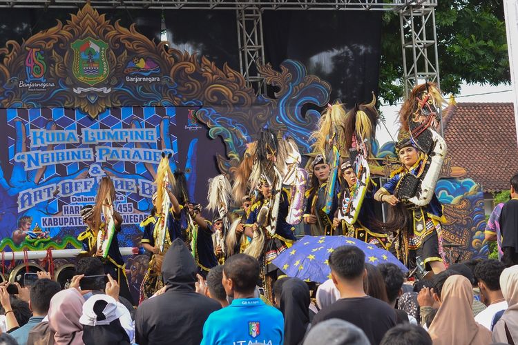 Banjarnegara Culture Carnival pada rangkaian HUT ke-455 Banjarnegara (2/4/2026).