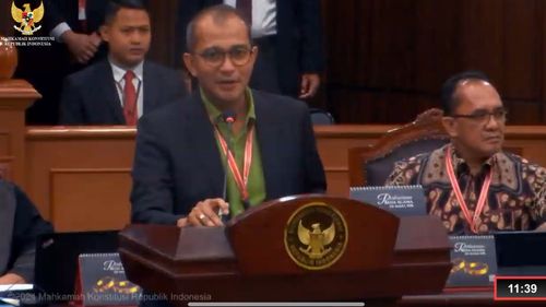 Eddy Hiariej Sebut Keabsahan Pencalonan Gibran Harusnya Digugat ke PTUN, Bukan MK