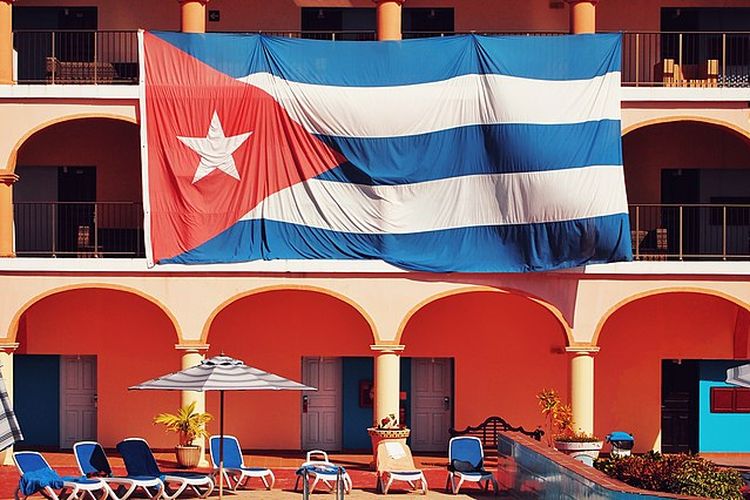 Ilustrasi Bendera Kuba