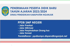 Jadwal dan Cara Daftar PPDB Nganjuk 2023 untuk SD dan SMP