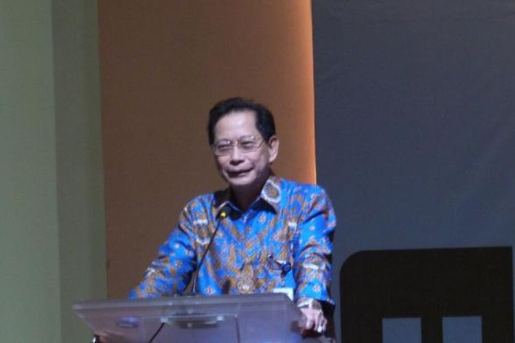 Presiden Direktur PT Bank Central Asia Tbk Jahja Setiaatmadja di Jakarta, Senin (20/6/2016).