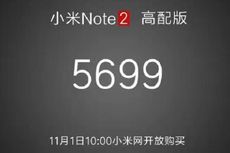 Harga Mi Note 2 Bakal Setara iPhone 7?