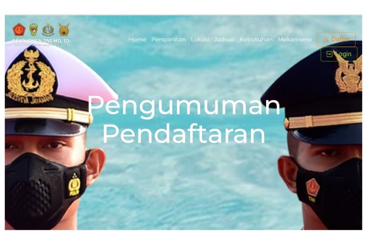 TNI membuka lowongan kerja Prajurit Karir 2022 lulusan D4/S1/S2